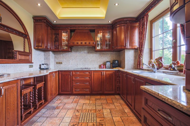 Oak Cabinet Refinishing in Carmel, IN